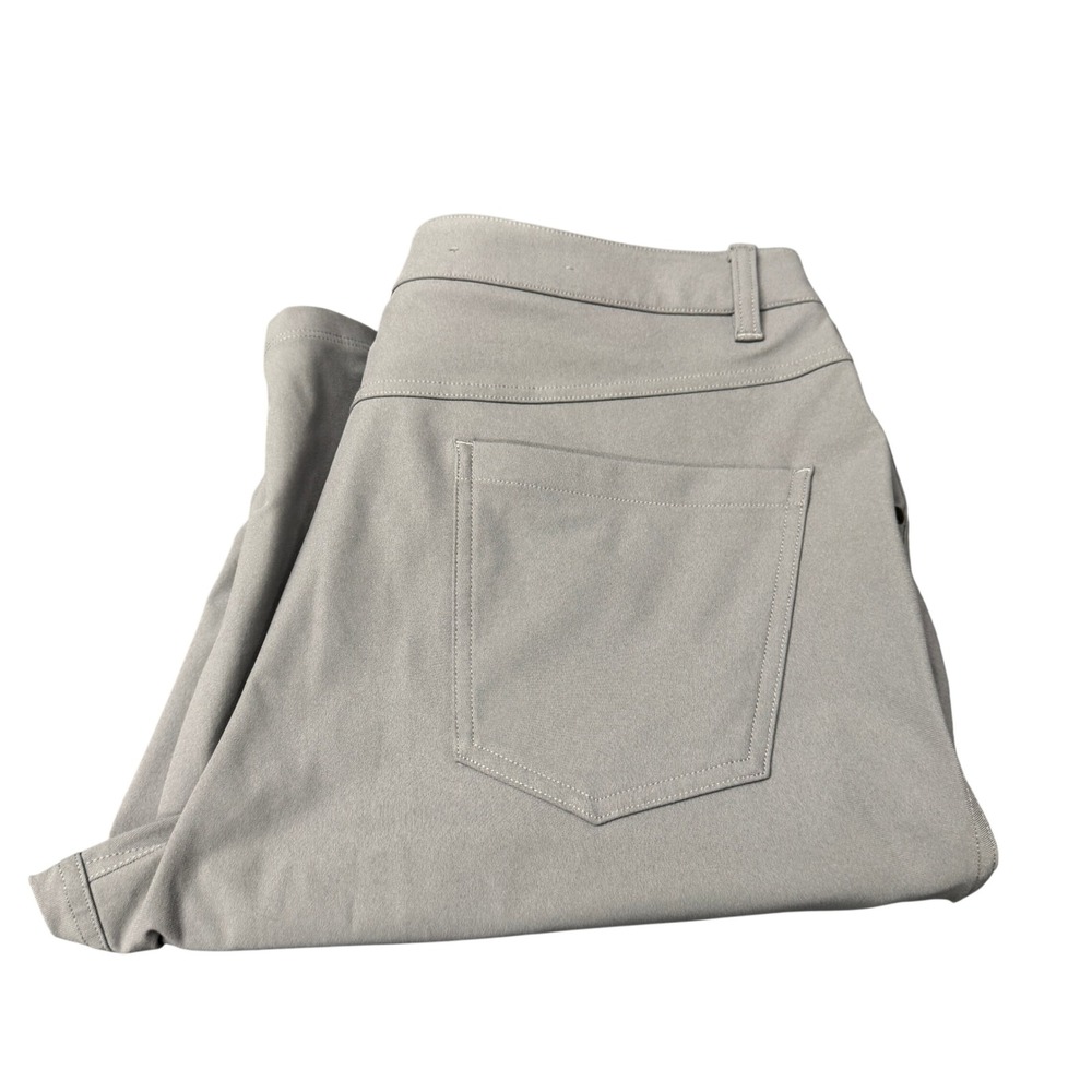 Lululemon Pants Mens 34 (34x29 ACTUAL) ABC Slim Fit Gray Trousers Athleisure